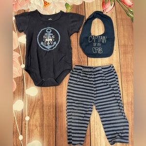 Little Treasure 3 Piece Outfit 18 months